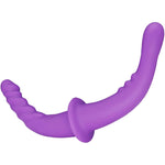 13"Strapless Strap On Dildos? Realistic Silicone Dildo ?Adult Sex Toy ?Double-Ended-Dildos Purple
