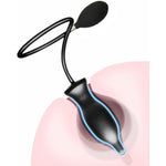 Silicone Expand Inflatable Anal Plug Adult Sex Toy Anal Trainer Women Men Self Pleasure Beginner Inflatable Anales Plug Air Pump Explosion-Proof Massager
