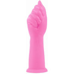 Realistic Hand Anal Plug Dildos, G Spot Huge Big Fantasy Fist Dildo Stimulation, Thick Hand Dildo With Strong Suction Cup, 8.26" Butt Plug Dilator Trainer, Sex Toy For Women Men Beginner (Pink)