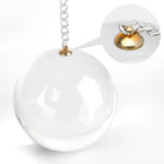 Anal Ball Plugs Large Glass Butt Plugs With Metal Safety Chain Anus Dilator Anal Sex Toys For Advanced Women Men (Xxl)