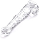 11.4 Inch Huge Realistic Dildo, Soft Lifelike Horse Jelly Penis With Strong Suction Cup, Adult Anal Sex Toys For Women, Men (Clear M)