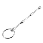 Urethral Penis Plug Adult Urethral Sound Stainless Steel Urethral Dilators With Cock Ring Catheter Sounds Sex Toy Sexual Pleasure Thrusting Toys