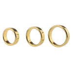 Metal Bondage Penis Ring Stretcher Male Exercise Smooth Cock Ring Sexual Stimulation Device Adult Sex Toys