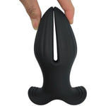 Hollow Tunnel Butt Plugs Training Silicone Anal Butt Plug Sex Toys Anal Expander Anal Plug Anal Toys For Women Men Couples Bdsm Anus Dilator Butt Plug Anal Sex Trainer (M)