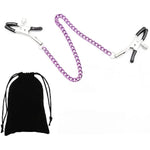 Adjustable Metal Nipple Clamps Entertainment Clip For Women Zr6016 Non-Piercing Nipplerings Clip On Nipple Rings Decorative Clip For Clothing Accessories-Zr2