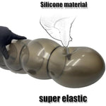 Silicone Expand Inflatable Anal Plug, Expansion Diameter 5.12 Inch Dildo Butt Plugs Prostate Massage Ass Dilator Sex Toy For Pleasure