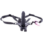 Strap-On Harness Wearable Silicone Dildo Women'S Sexy Restraint Thong With Realistic Dildo Fake Penis For Masturbation,Couples & Lesbian Sex Fun (Penis:Length:5.11 Inch;Diameter:1.41 Inch, Black2)