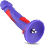 Ukulele Sex Machine Attachment Dildos, Realistic Dildo For Ukulele Love Machine Device Series With Ezfunlok Connector, 6.6 Inches