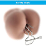 Adjustable Stainless Steel Anal Plug Set Analexpander Vaginal Expander Metal Anal Plugs - Butt Plug Anal Sex Trainer Personal Wand Massager Bdsm Sm Adult Sex Toys For Couples