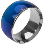 Stainless Steel Metal Color Changing Penis Ring Adult Sex Toys Metal Cock Ring Male Penis Exercise Ring Couple Pleasure Cock Ring Sex Toy