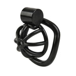 Small Chastity Cage For Men Pink Black Chastity Devices Lock Design Penis Cage Cock Cage Bdsm Toys For Couples Sex (Black)