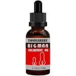 Bigman Men'S Herbal Massage Oil - Natural Botanical Blend For Skin & Comfort, 10Ml