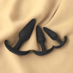 Silicone Butt Plug Set, 3 Pcs Wearable Flared Base Anal Trainer Anal Plug For Prostate Massage Unisex Adult Anal Toy For Beginner Advanced Users