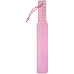 Quality Studded Spanking Paddles, 14.7Inch Faux Leather Paddle For Adults Sex Play, Pink