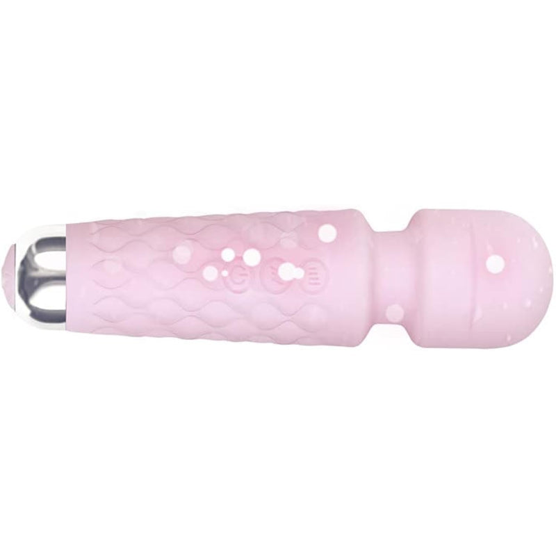 Vibrator Rechargeable Personal Massager For Women -20 Patterns & 8 Speeds -G-Spot Vibrator Clit- Quiet Small Vibrator For Women & Men - Sex Toys For Women(Pink)
