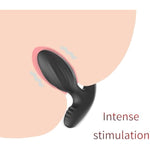 4Pcs Plug Set -Butt Plush Sex Beginner, 10 Modes Remote Control Vibrating Anal Butt Plug Sex Toys & Games Kit For Men & Women, Couples