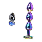 Anal Sex Toys Butt Plug Anus Dilator With Jewelry Base Prostate Massager G-Spot Dildo Vaginal Stimulation For Men Women And Couples