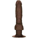 Novelties Waterproof Shower Super Stud Dildo, Brown