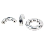 Ball Stretcher Weights, Heavy Cock Ring Stainless Male Chastity Device (1.18 Inch 6.5 Oz)