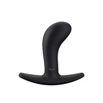 Adult Toys | Bootie Butt Plug Sex Toy | Curved Anal Plug Adult Toy | Sex Toys For Women, Men, & Couples (Small Black)