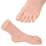 Male Masturbators Cup, Realistic Fetish Foot with Torso and Vaginal, Female Mannequin Foot Male Masturbation Stroker for Man (Left)