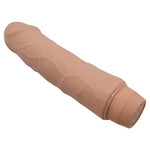 6.5" Realistic Vibrating Dildo for Women - 1.6" Thick - G-Spot or P-Spot Stimulation - Multi-Speed Dial Vibrations - AA Battery Operated - Sex Toy For Men, Women, Couples - Anal or Vaginal Penetration