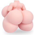 2.1 Lbs Bbw Sex Doll, Small Mini Pocket Pussy Male Sex Toys With Big Fat Boobs And Ass, Love Doll Torso Adult Sex Dolls With 3D Realistic Textured Vagina For Men Masturbation