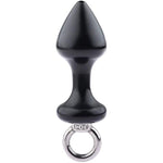 Sm Vestibular Metal Anal Plug Pull Ring Anal Plug Adult Couple Flirting Anal Plug Training Device Sex Toy