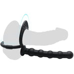 Silicone Anal Plug With Penis Ring,Anal Beads With Cock Ring,Anal Sex Toys,Anal Toys For Men,Women And Beginners,Sex Toy For Vagina,Anal Training For Anal Trainer,Anal Butt For Couples,G Spot Plug Toy