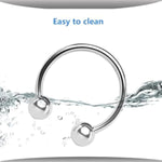 Stainless Steel Ring Cock Ring Metal Foreskin Retention Rings Cock Penis For Men Erection Longer Sex Toy For Men Delay Ejaculation Potency Increase 6 Pcs