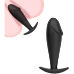 Mini Anal Plug Anal Trainer Wearable Small Butt Plug Mini Penis Realistic Dildo Insert Anal Massager Silicone Anus Stimulator Male Sex Toys For Bdsm Beginner Anal Training Plug