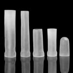 Thick Penis Pump Sleeve Set-3 Pcs, Silicone Cock Vacuum Sleeves Seal Cover Adult Sex Toys Penis Extender Replacement Accessories (3Pcs-14Cm)