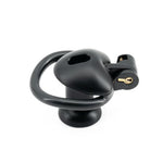 Chastity Device For Men, Hollow Sissy Penis Cage Set With 4 Rings And 2 Keys, 3D Heart Design Lightweight Cock Lock Sex Toy, Breathable And Secure (Black,Long)
