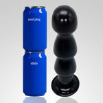 9.45''X2.24'' Anal Plug Butt Plug Sex Toy With Suction Cup Hands-Free Play 3 Balls Dildo