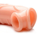 : 2 Inch Flesh Cock Sleeve Extender, for Male & Adult Couples