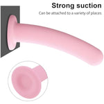 Anal Dildo Anal Plug Trainer Kit, 3 Sizes Butt Plug Training Silicone Dildo Anal Toys With Strong Suction Cup Adult Toys Prostate Vaginal G Spot Sex Toys For Men Women (Pink)