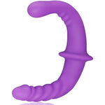 13 Inch Double Ended Dildos, Liquid Silicone Double Head Dildo Realistic G Spot Double Dong Penis Anal Vagina Prostate Massager With Two Different Head Side For Fetish Gay Lesbian