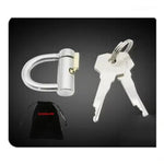 Pa Ring Locked Chastity Piercing Titanium Lock Chastity Cage Device