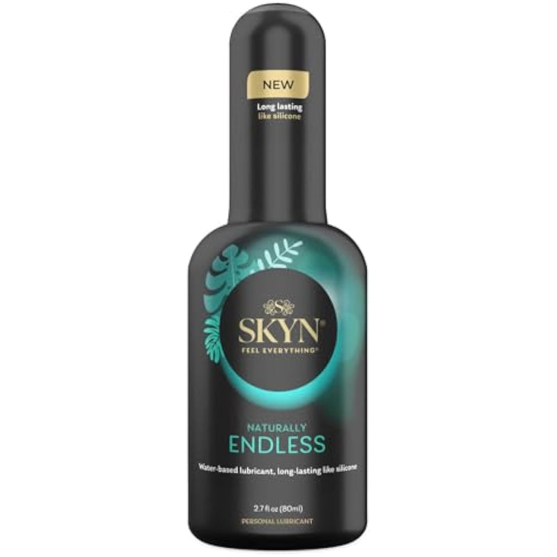 Naturally Endless Personal Lubricant – 2.7 Oz – Water Based Lube For Men, Women And Couples, Safe With Latex And Latex-Free Condoms And Personal Devices