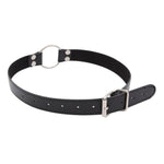 Open Mouth Gag Bdsm Gag Oral Sex Toys, Adjustable Pu Leather Strap Metal Sex O Ring Gag Open Mouth Muzzles Restraints For Men & Women Bedroom Sex Play