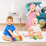 Baby Music Toys And Toddler Learning Toy 12-Piece Wooden Musical Instrument Set For 2 To 4 Years