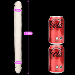 11.8'' Double-Ended Realistic Dildo – Silicone G-Spot & Anal Toy for Women