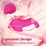 Rechargeable Finger Vibrator – 9 Vibration & 5 App Modes for G-Spot & Clitoral Play