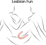 14.5" Realistic Double-Ended Dildo, Flexible Dual Dong for Vaginal & Anal Play