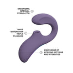 Enigma Wave Triple Motor Vibrator – Clit Suction & G-Spot Stimulator with 8 Modes