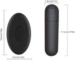 Remote Control Bullet Vibrator – 10 Mode Waterproof Clitoral & G-Spot Stimulator