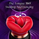 App-Controlled Rose Vibrator – 3 Suction & 10 Vibration Modes for Clit & G-Spot