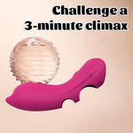 Mini Finger Vibrator for Women β 10 Modes, G-Spot & Clitoral Stimulator, Red