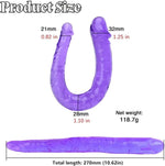 Realistic Double-Ended Dildo – Lifelike Dual-Head Dong for G-Spot & Anal Stimulation