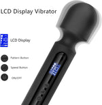 12" Powerful Wand Massager – 10 Modes & 4 Speeds for Clitoral & G-Spot Pleasure